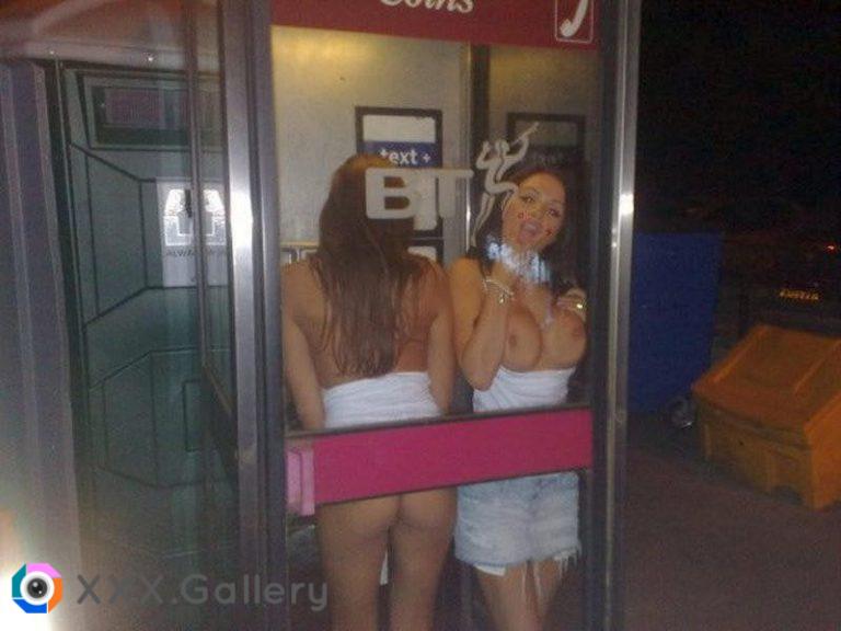 A different kind of phone booth...