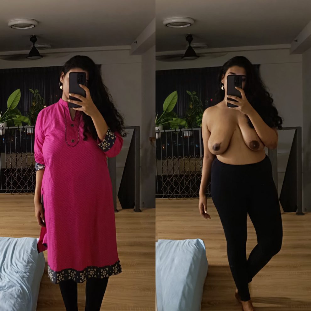 Do you like me with or without the kurta? (F)