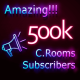 AMAZING - 500K ChangingRooms Subscribers!! Hit the JOIN button and be a part of us!!