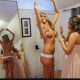 Bride is excited and topless