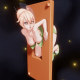 Tinker Bell stuck in the keyhole
