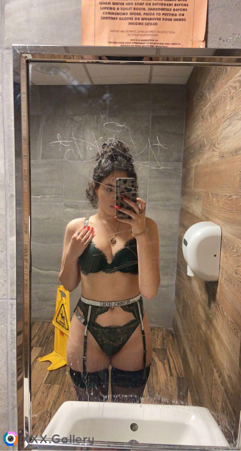 this is what naughty latina baristas wear under their uniform!