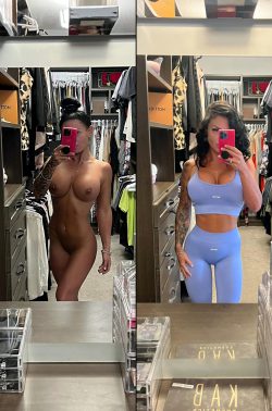What the guys at the gym see vs what my trainer sees during Check ins
