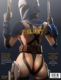 (OC)(crossbowpussycat) Bo-Katan Features on The Cover of Twin Suns Magazine Issue #5