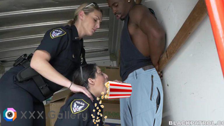 "Cop porn"? More like "pop corn"