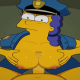 [The Simpsons] Marge Simpson joins the Springfield police force (sfan)