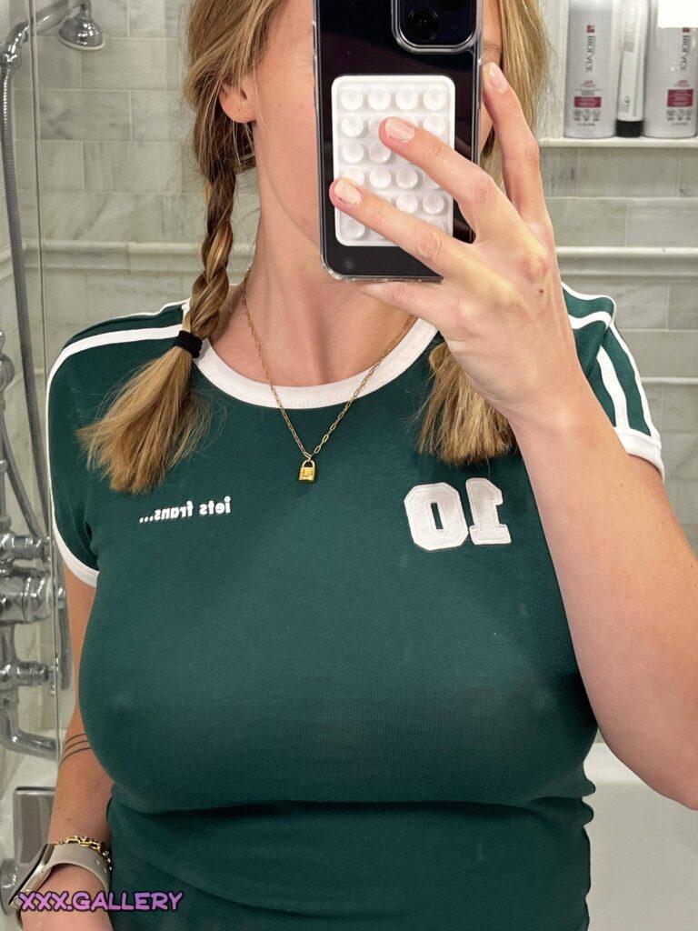 Confession: Braless is my go-to look