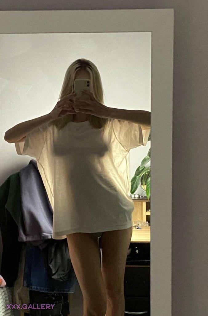 Just couldn’t resist taking off my T-shirt