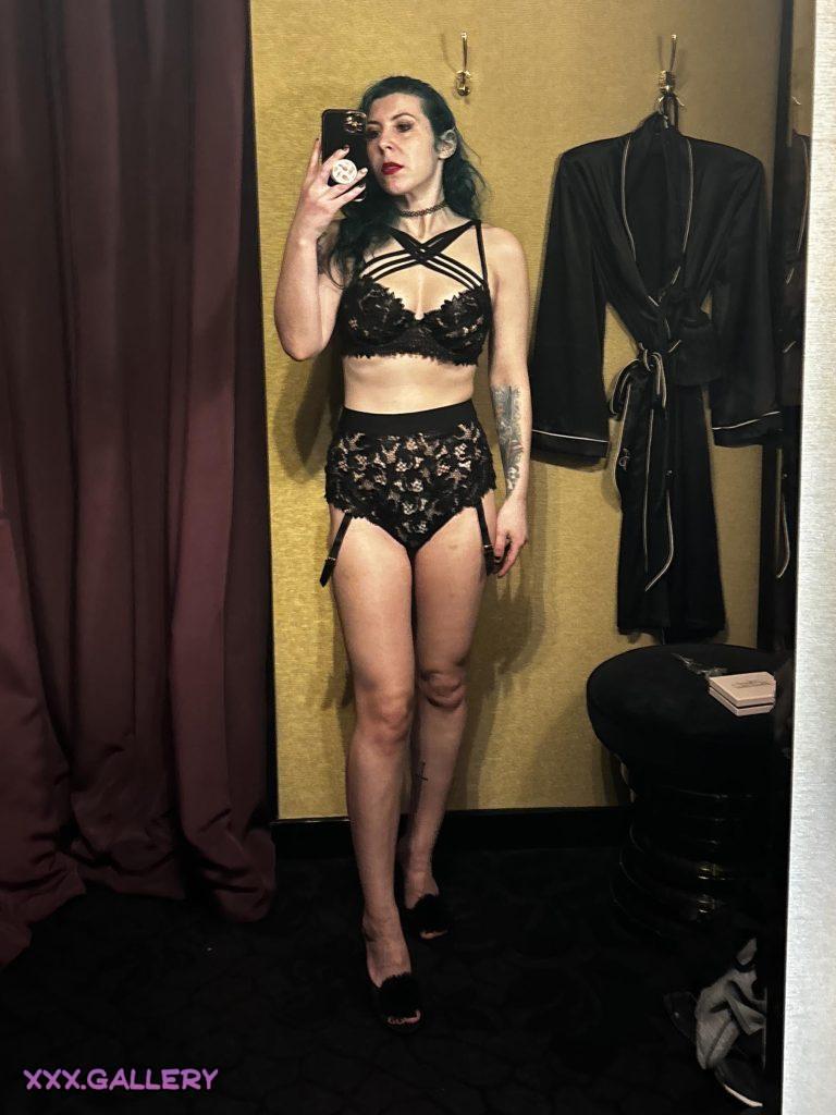 Feeling adventurous in the fitting room today 1 Feeling adventurous in the fitting room today