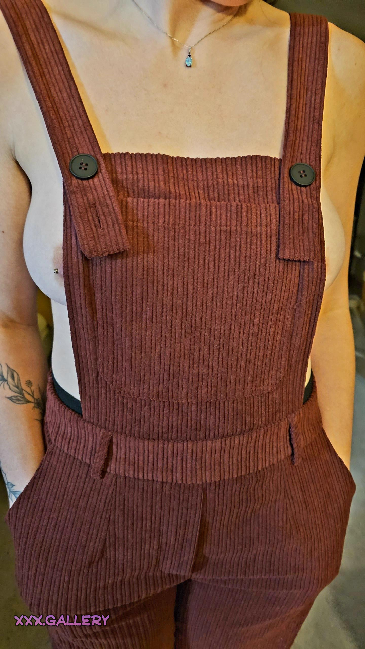 Unintentionally Revealing My New Overalls π 10 1p45903 hd