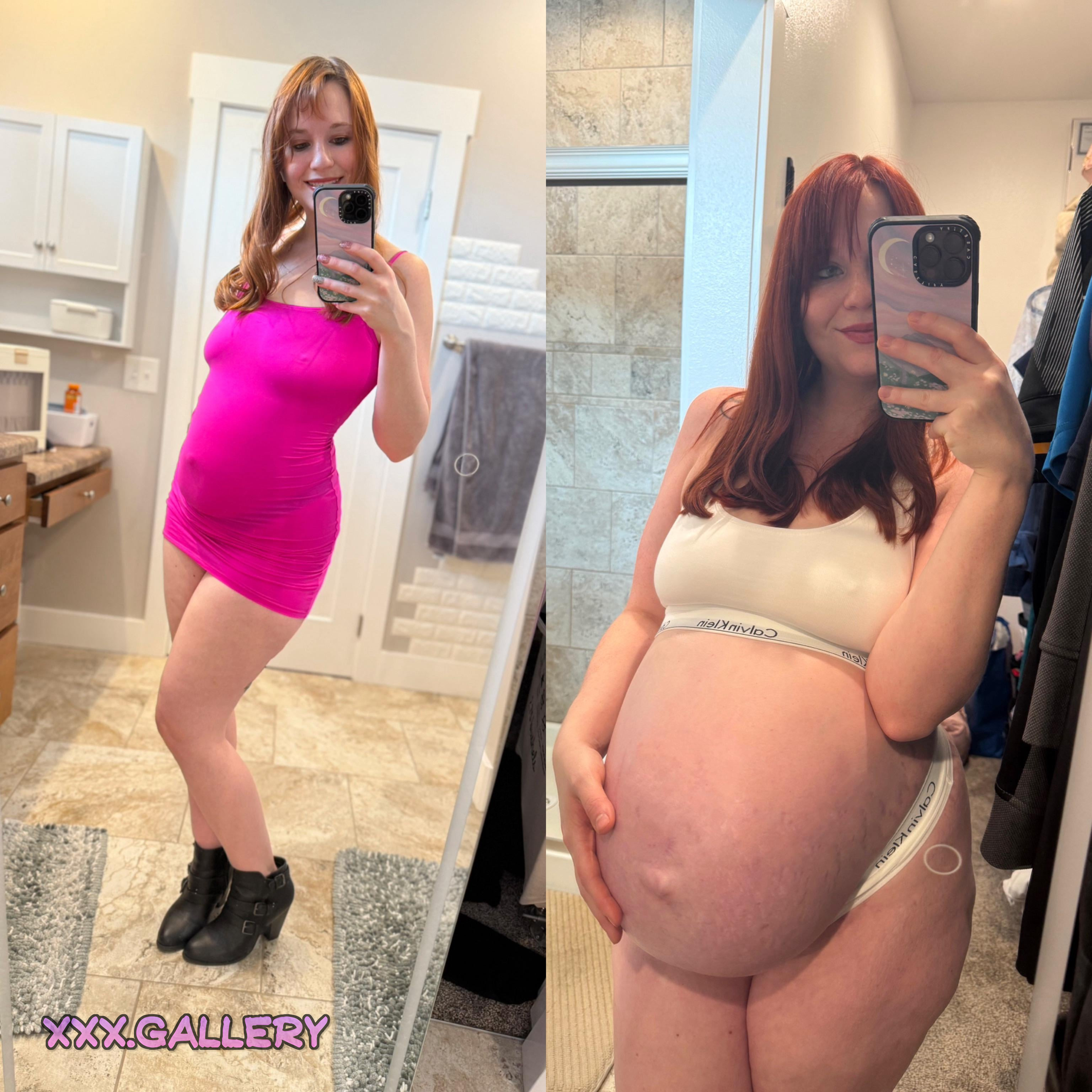 From a Poppin' Peach at 14 Weeks π to a Full-Figured Goddess at 38 Weeks π₯ 5 1pgrfei hd