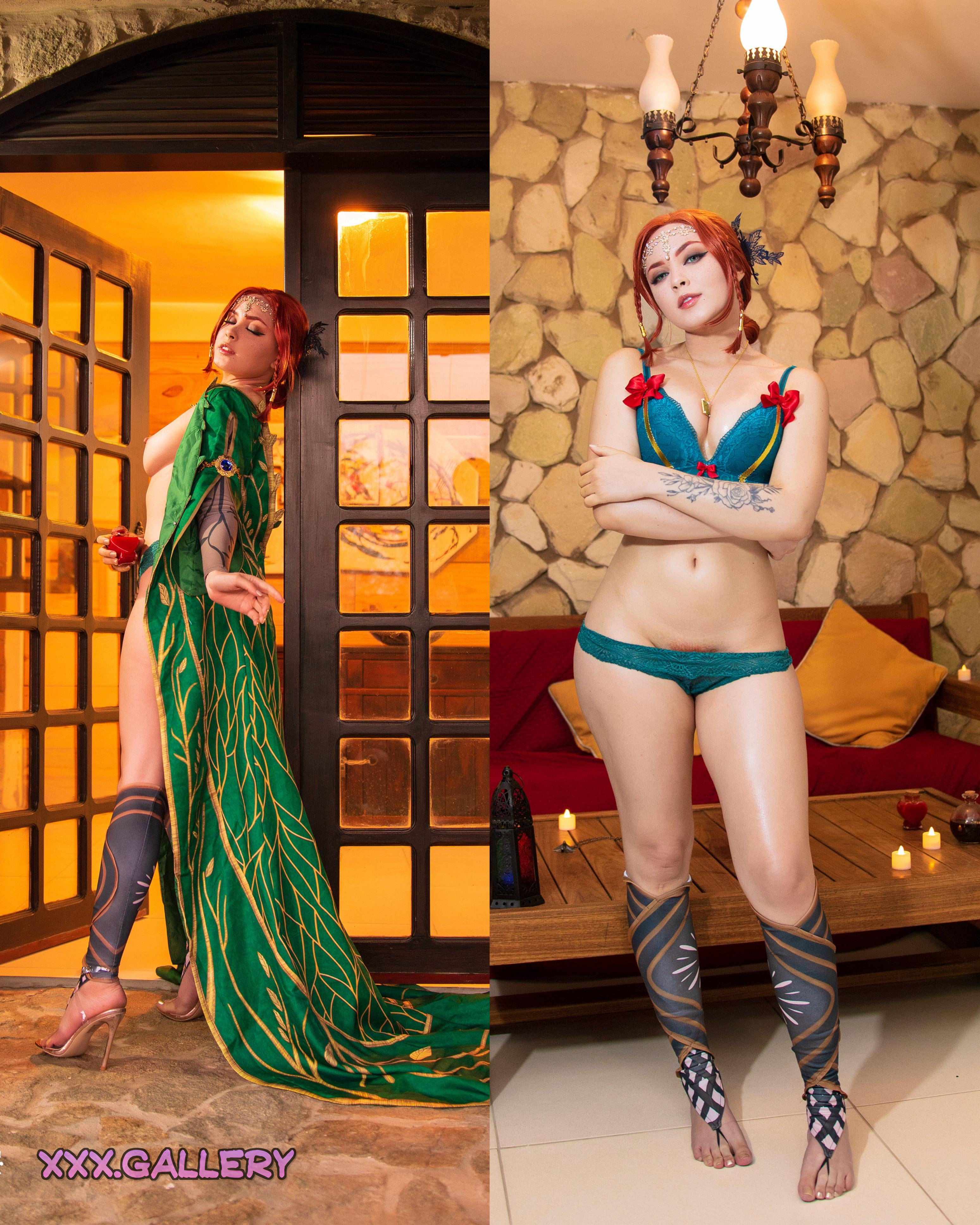 Sensual Triss Merigold 🔮 Cosplay Reveal 🔥 4 1q28abp hd