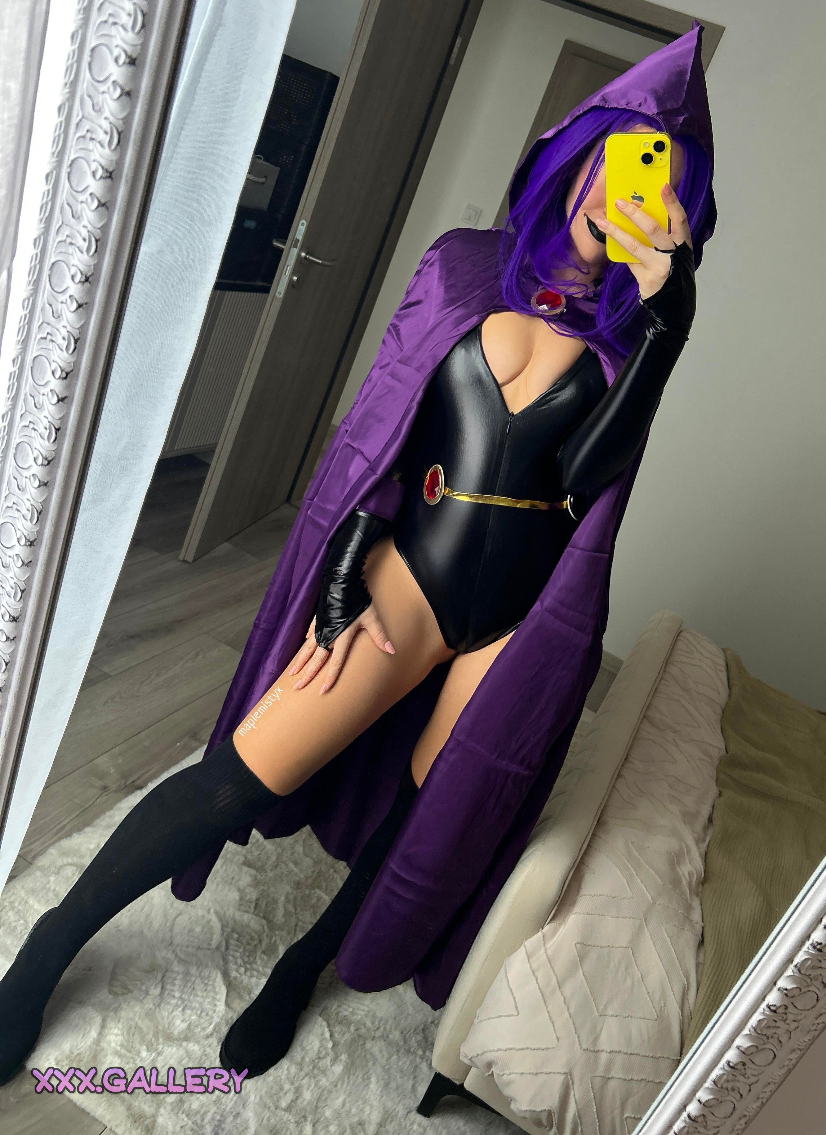 Sexy Raven Cosplay Reveal 🦅 by MapleMistyx