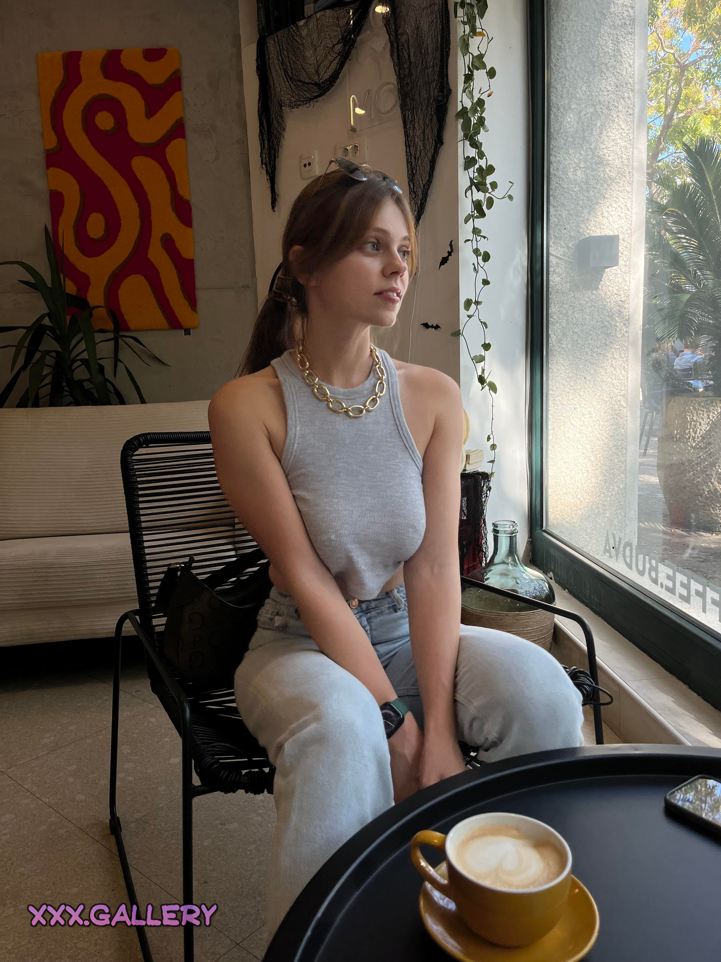 Unexpected Surprise 🎁 in Braless Delights