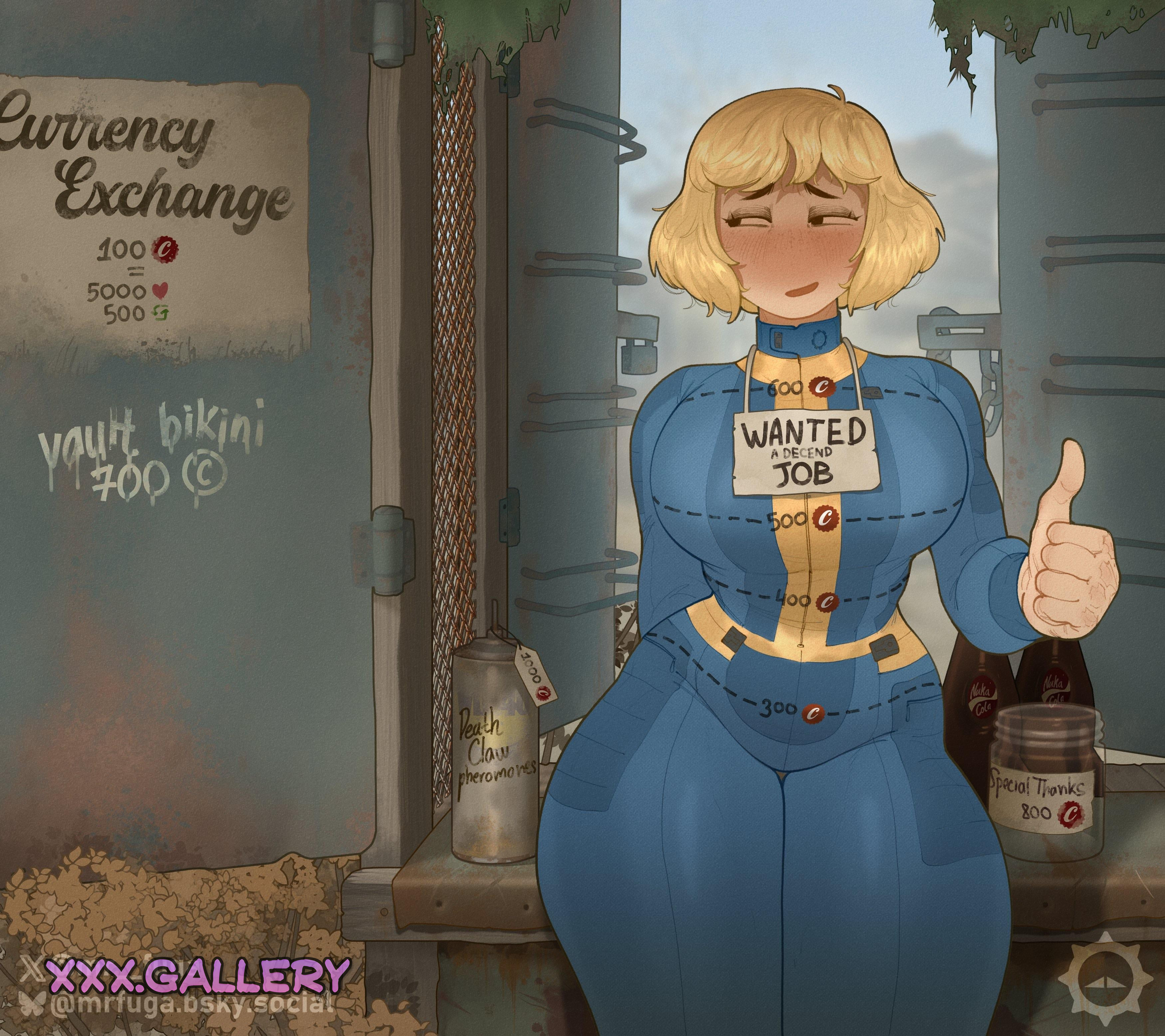 Vault Dweller’s X-rated Hustle: Earning Caps 💰💋