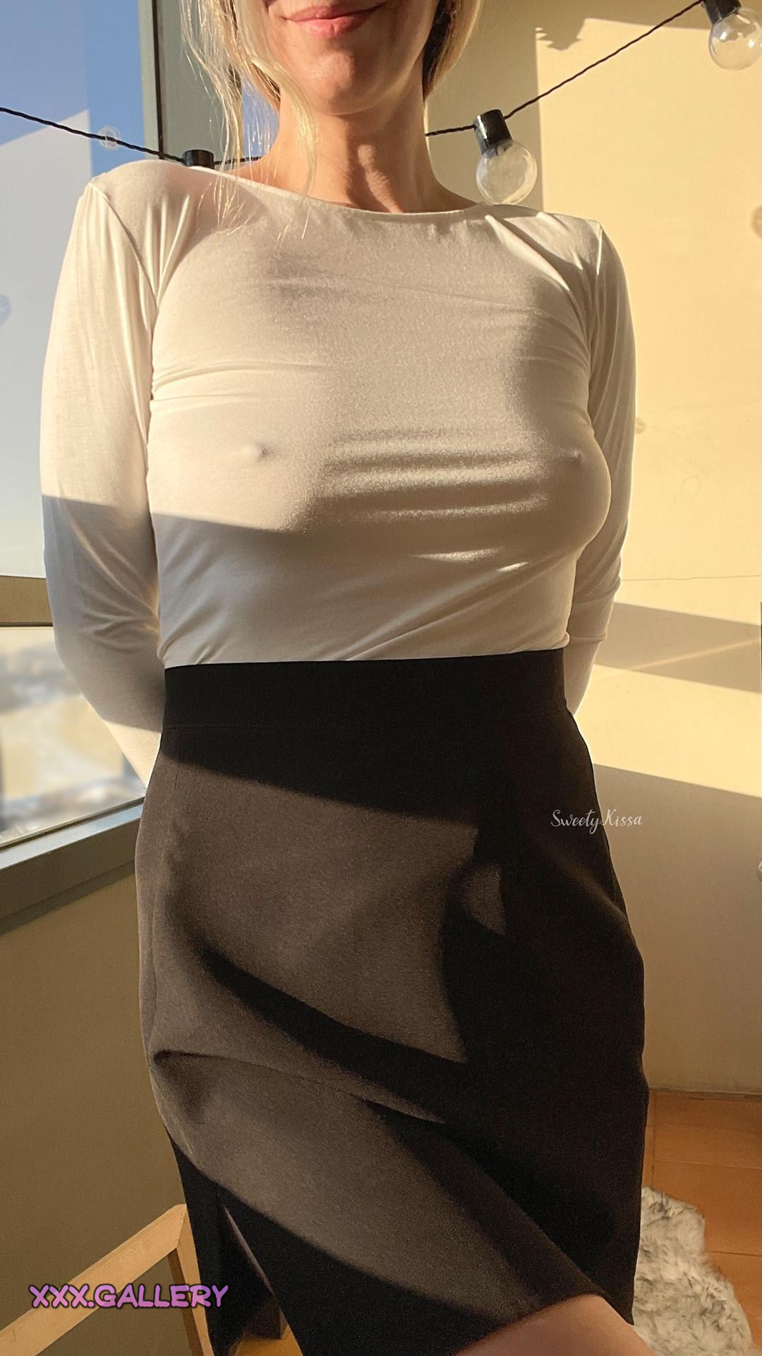 Is This Outfit Office-Appropriate With a Little Peekaboo Spice? 😉