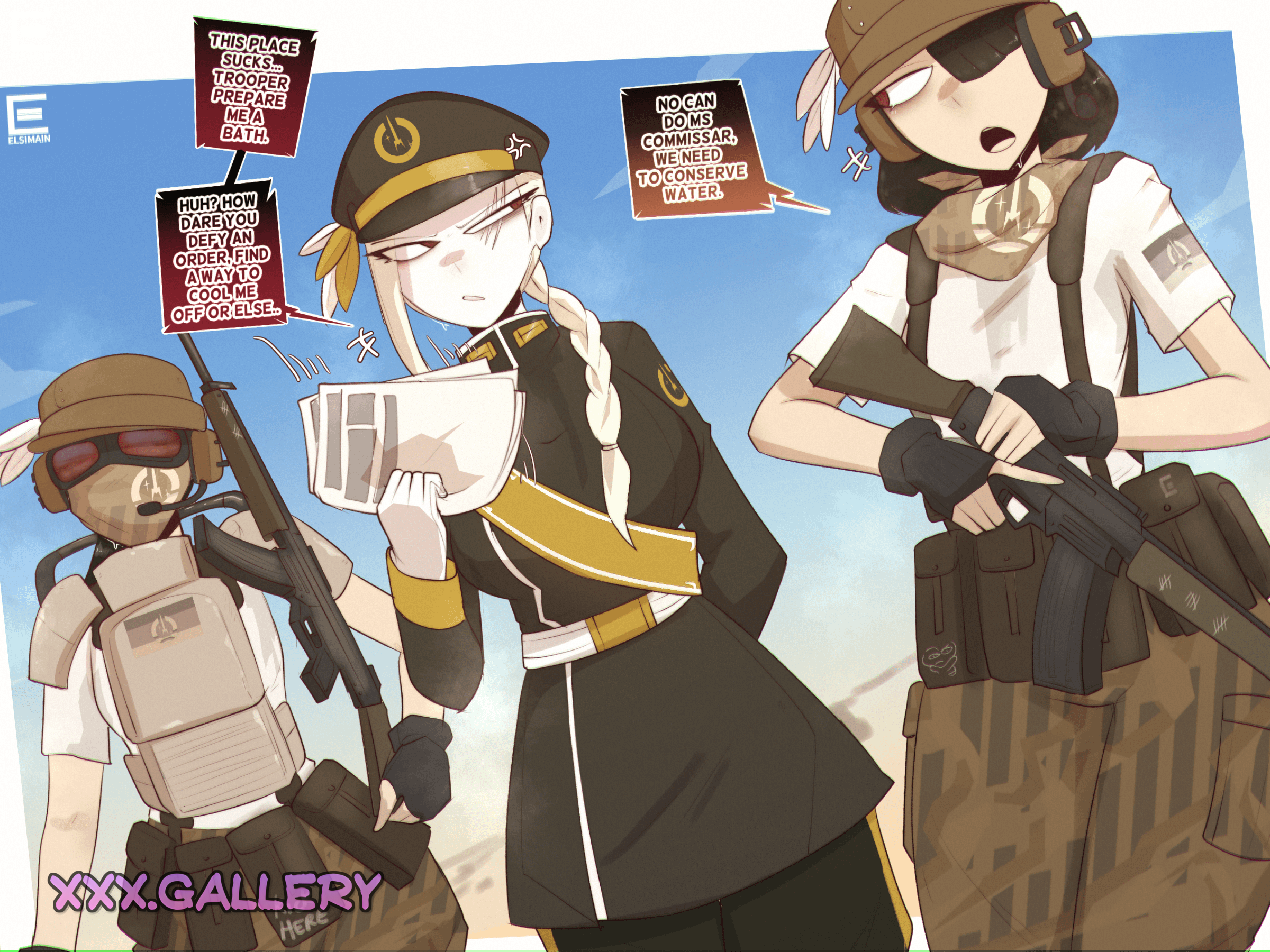 Commissar’s Fate Sealed: A Bondage Surprise 🔓📦