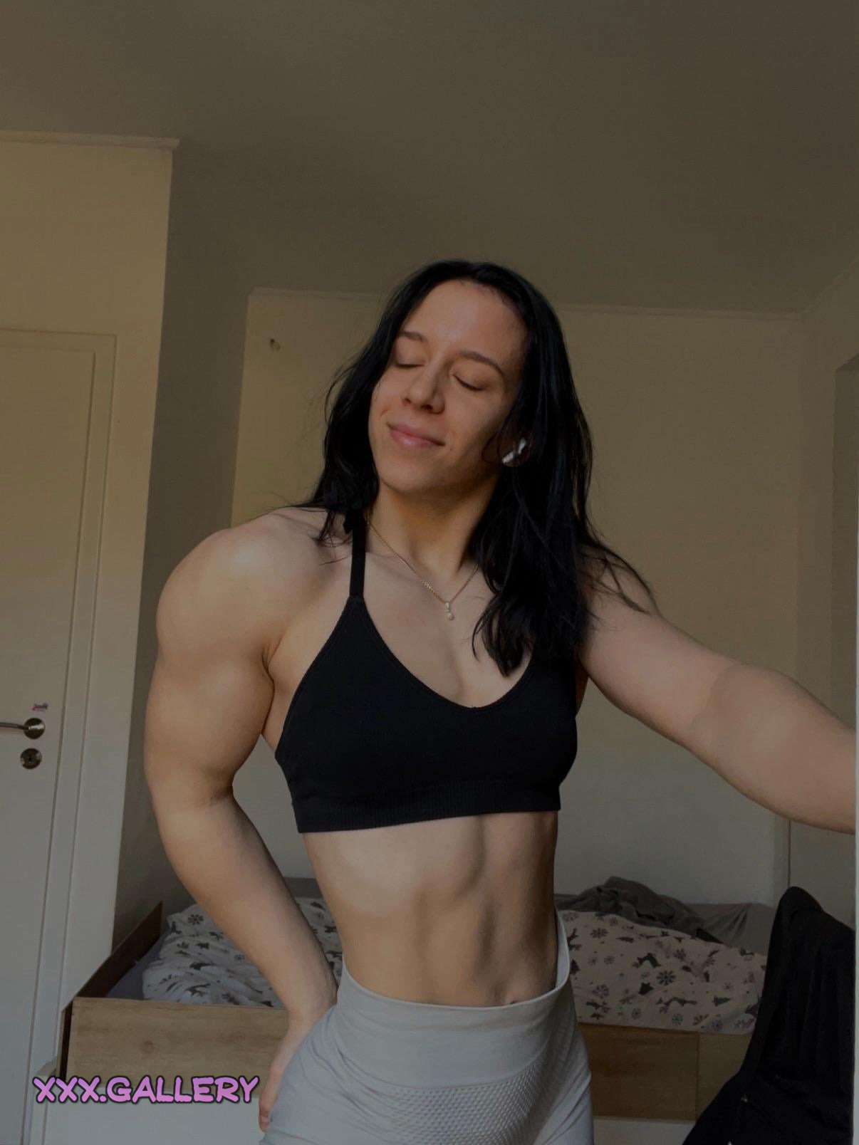 Showcasing My Chiseled Abs in the Mirror: Worship Your Desires 🔥