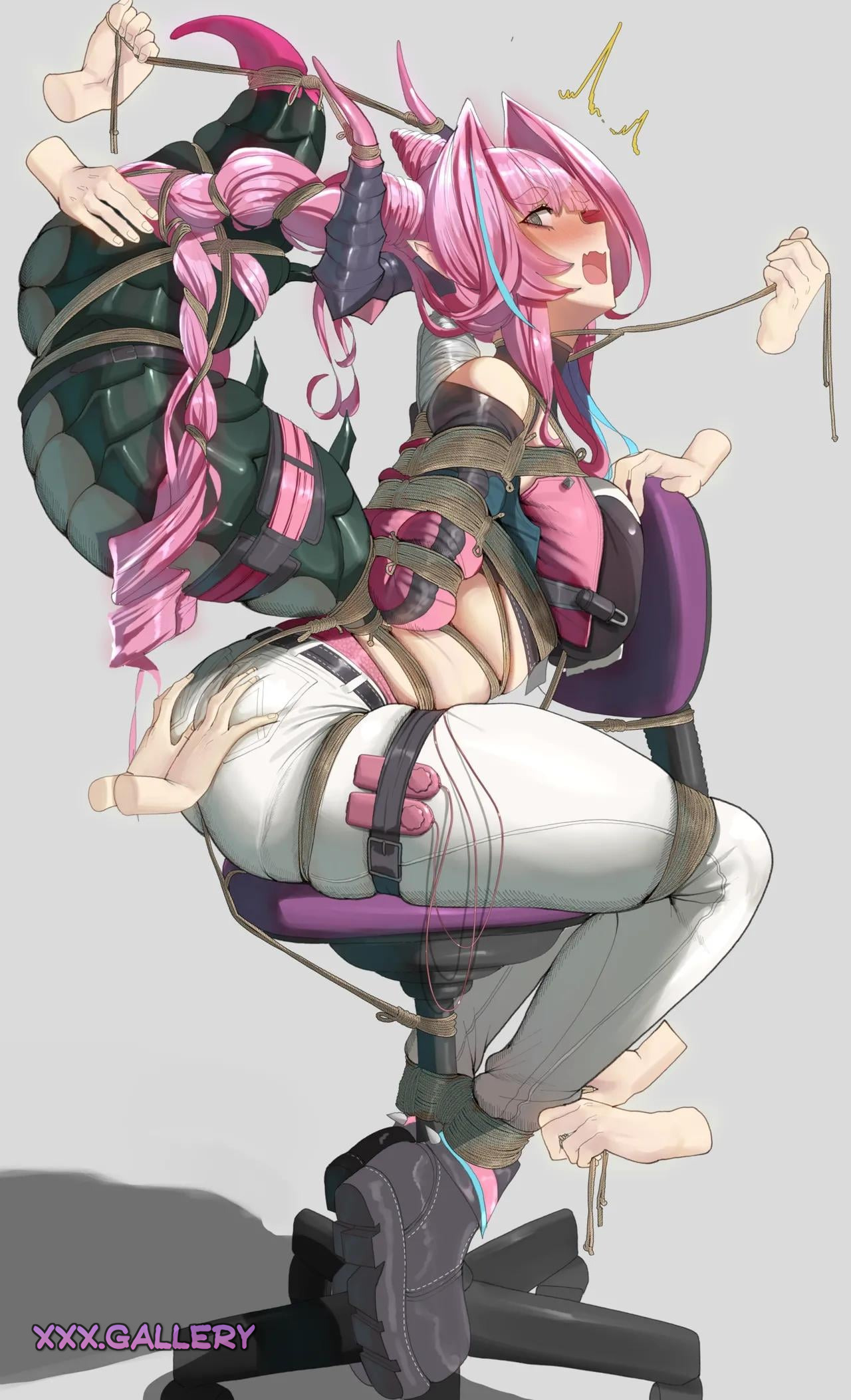 Delving Deep into the Realm of Deviant Desires: Horns, Tails, and Infinite Bondage Possibilities 😈