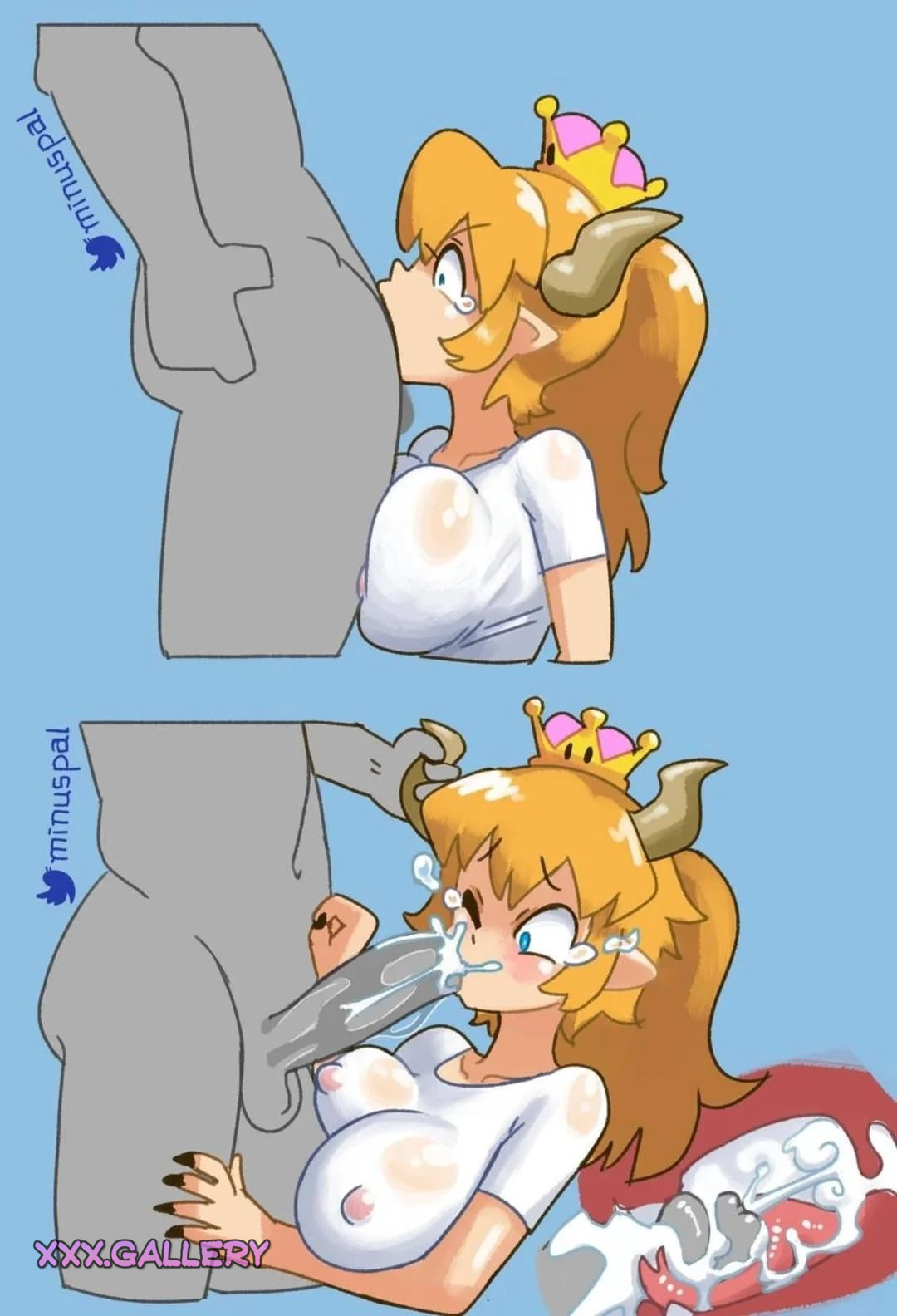 Four Sexy Throats 💋🍆 – A Super Mario Twist