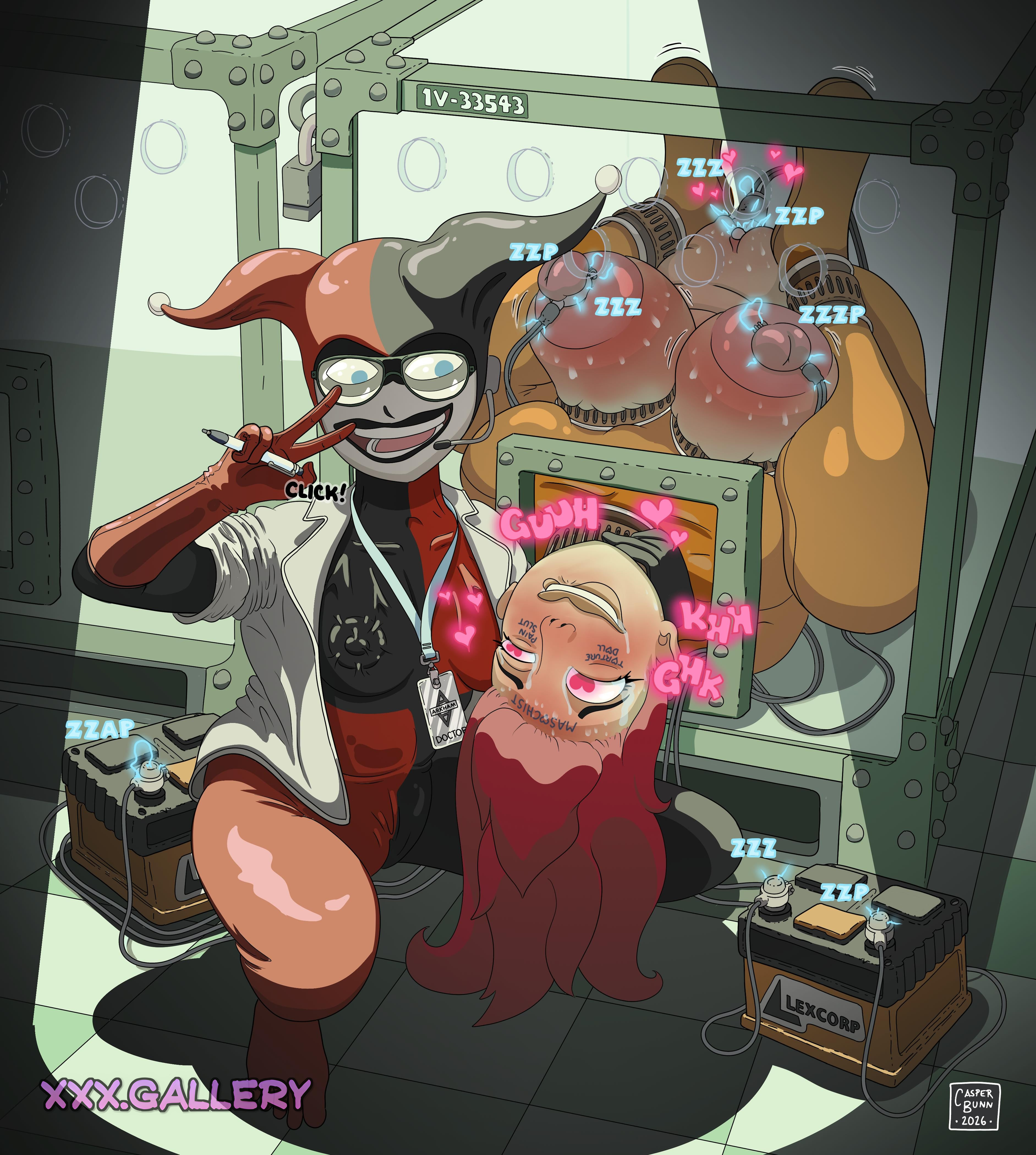 Dr. Harley Quinn Revives Casper’s Desires: Sensual Bondage Encounter 🔓💔