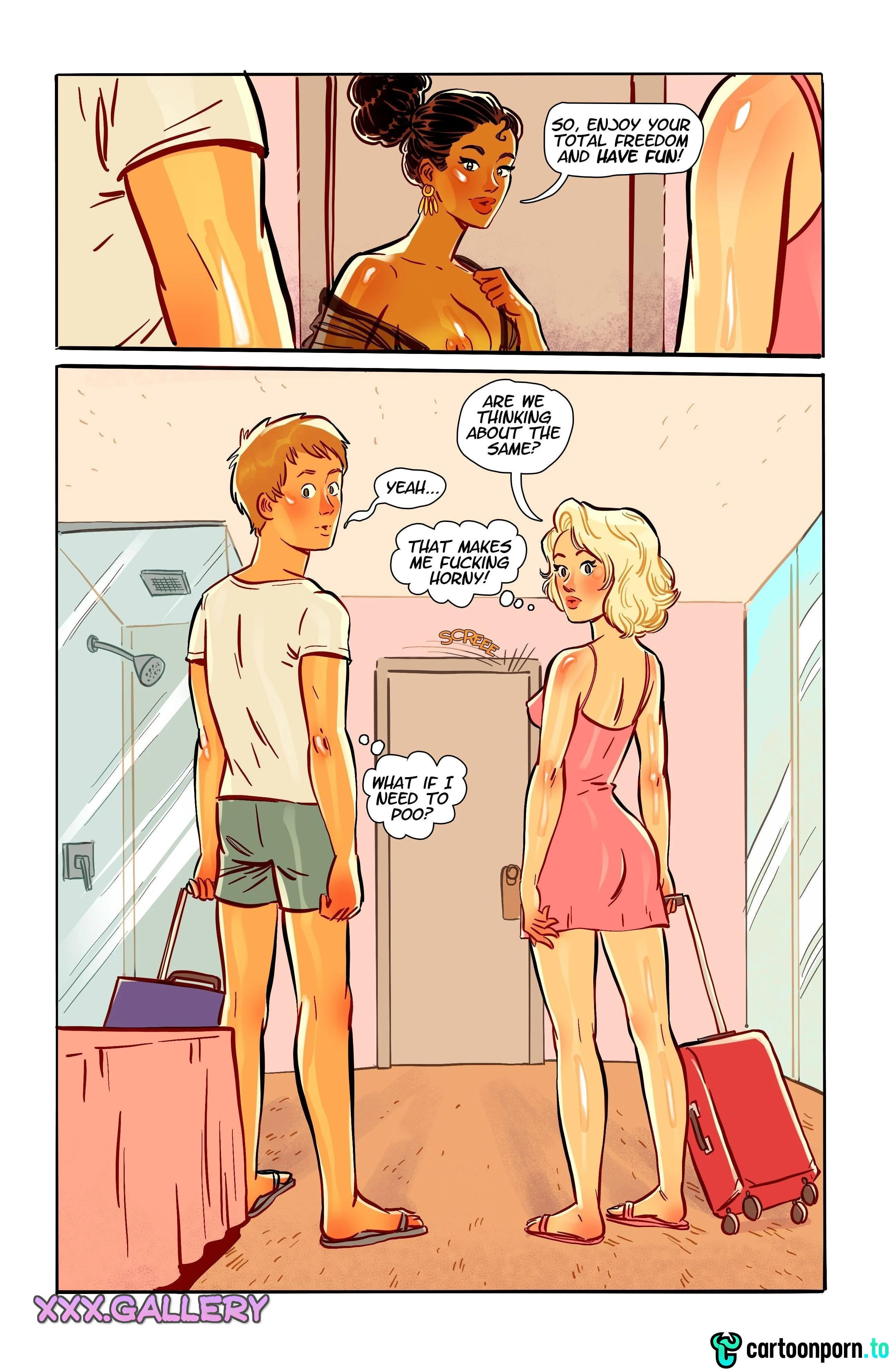 Unleash Passions on the Swinging Isle 🌴☀ – [Andrew Tarusov] Adult Animated Comics