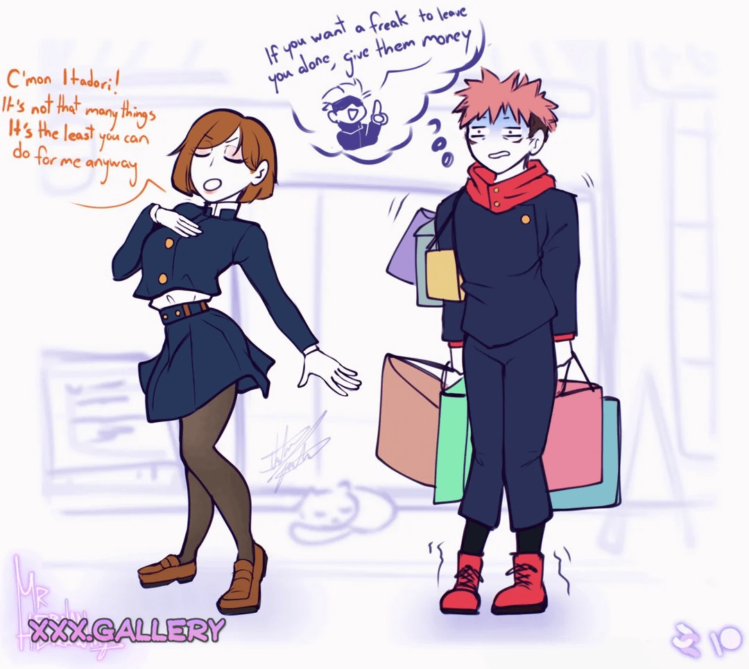 Yuujis & Nobaras Seductive Shopping Spree 🛍️👩🏽‍🥳👨🏽‍🥳 [Jujutsu Kaisen]