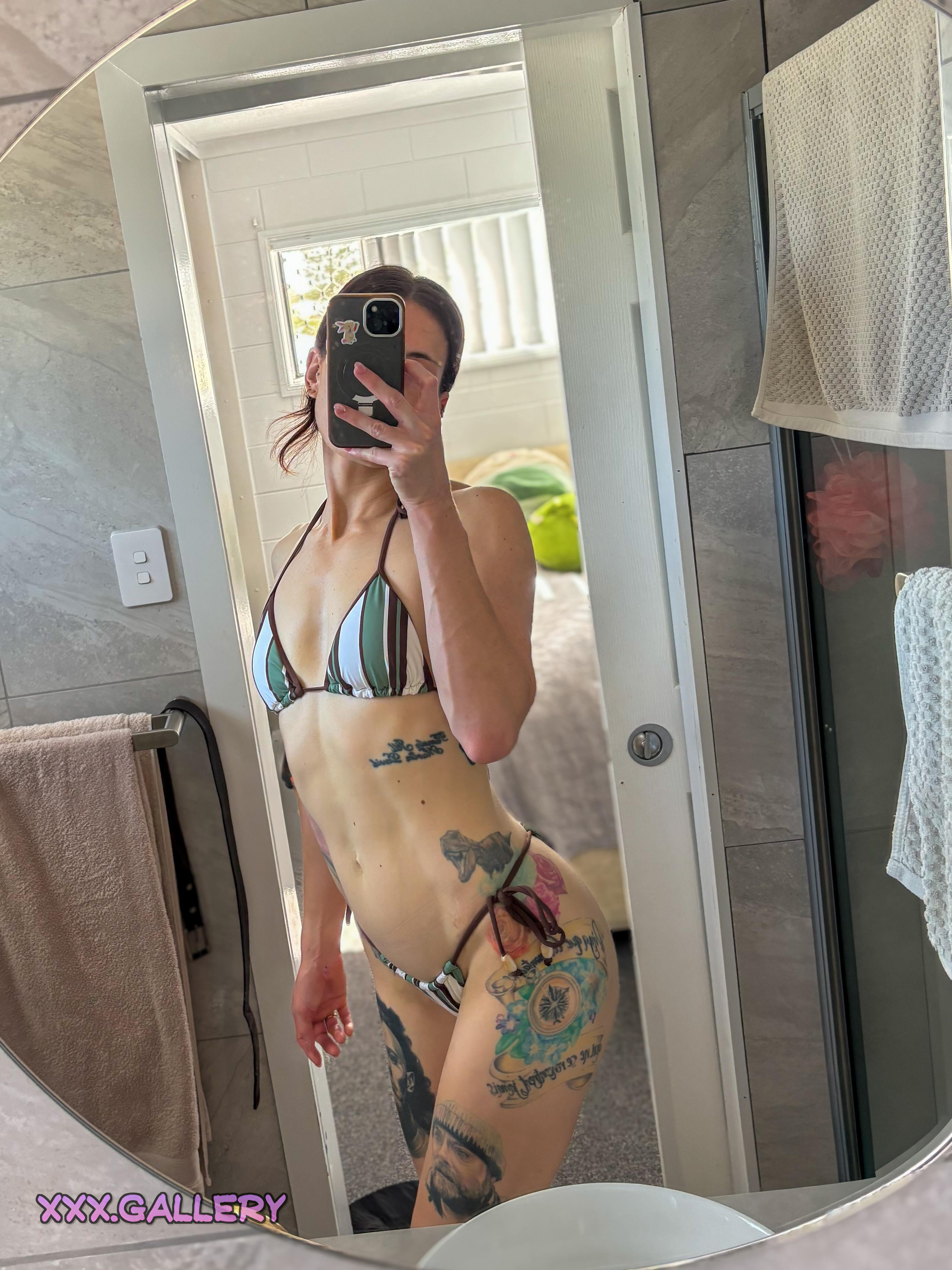 Sweating it Out in My Tight Bikini 🧤🏊️: Feeling Sexy and Lean
