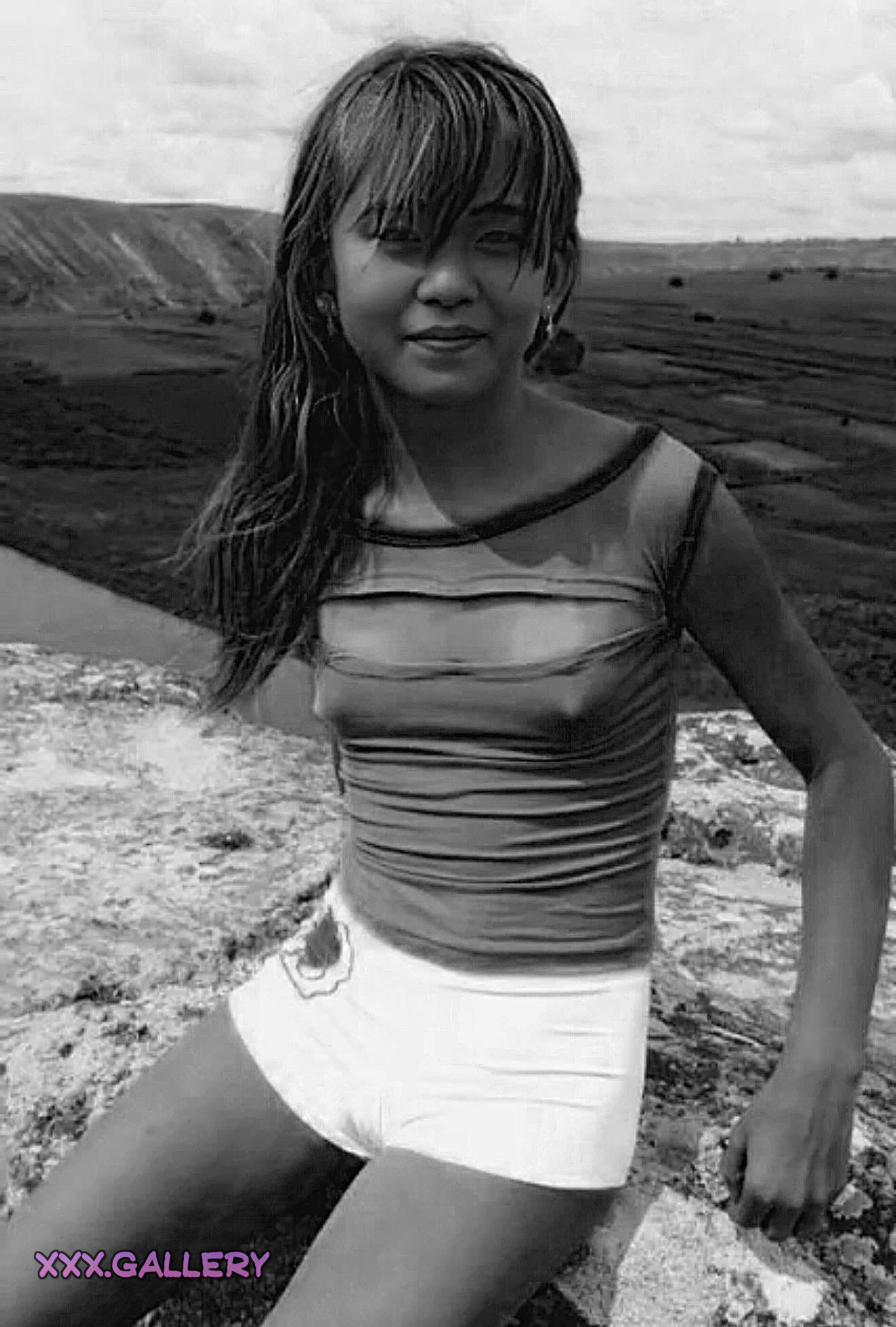 Petite Hikers �ressetting Foot in Nude Hiking Trails 🌲