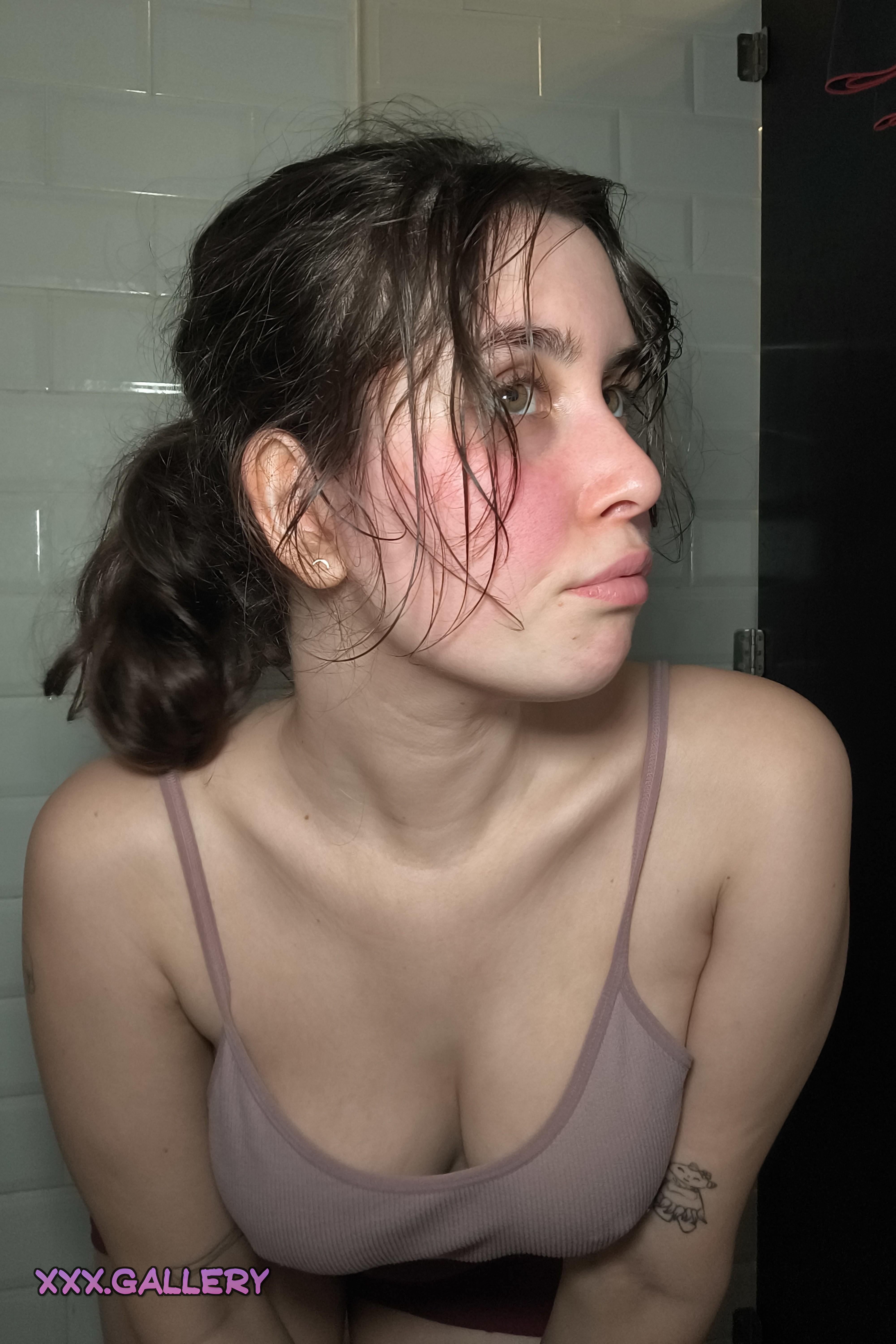 Sweaty Brunette: Unleashing Passion with Every Drop