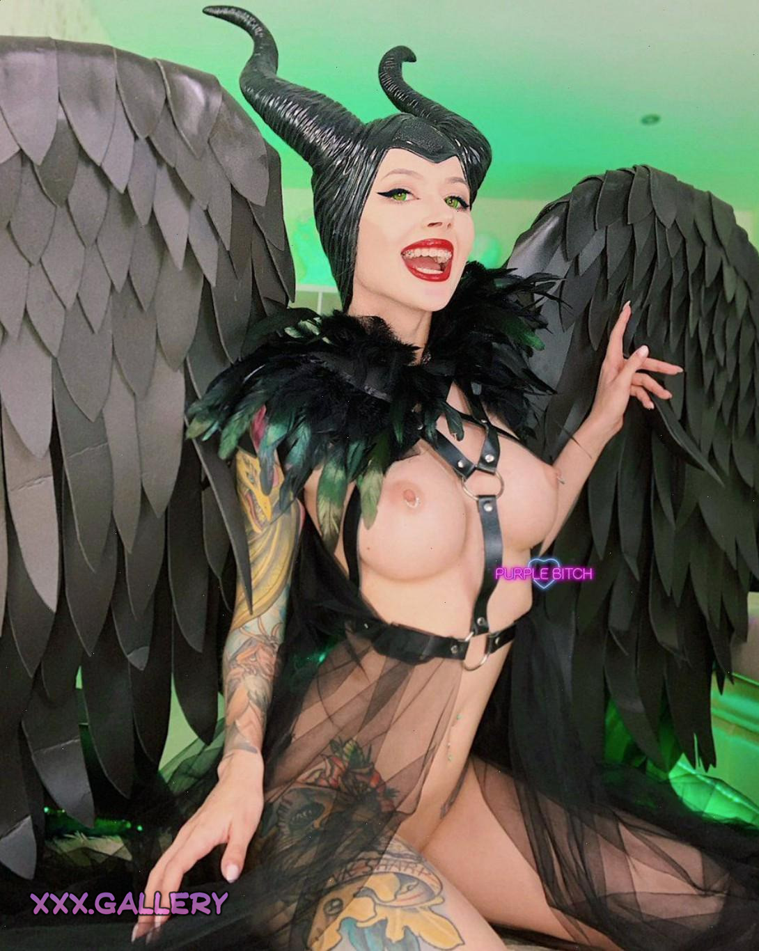 Malevolent Maleficent’s Seductive Transformation 🌒🔮
