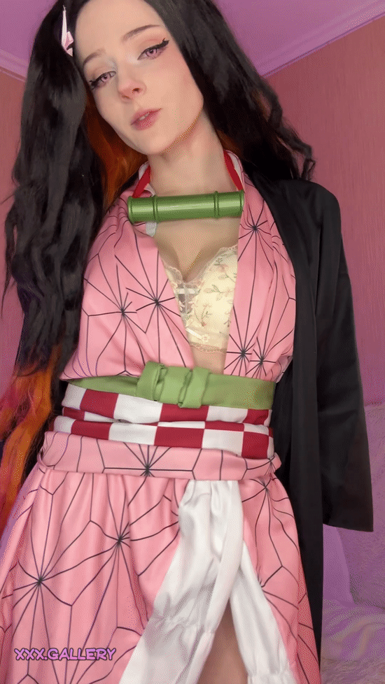 Sensual Nezuko Kamado Cosplay 🔥 by Kumi 📸