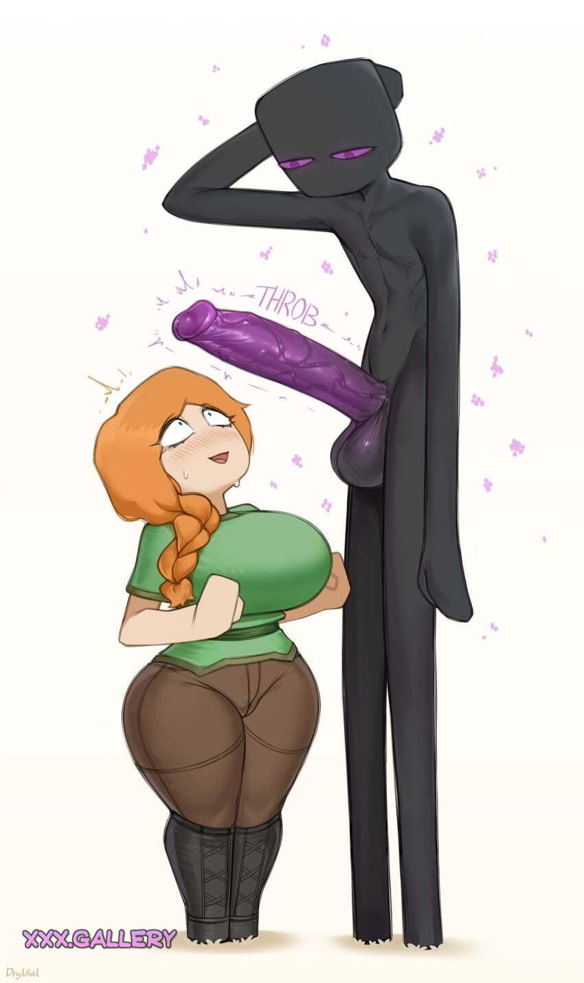 Alex’s Sensual Encounter with the Enderman (Minecraft) 🌉👨‍🔧