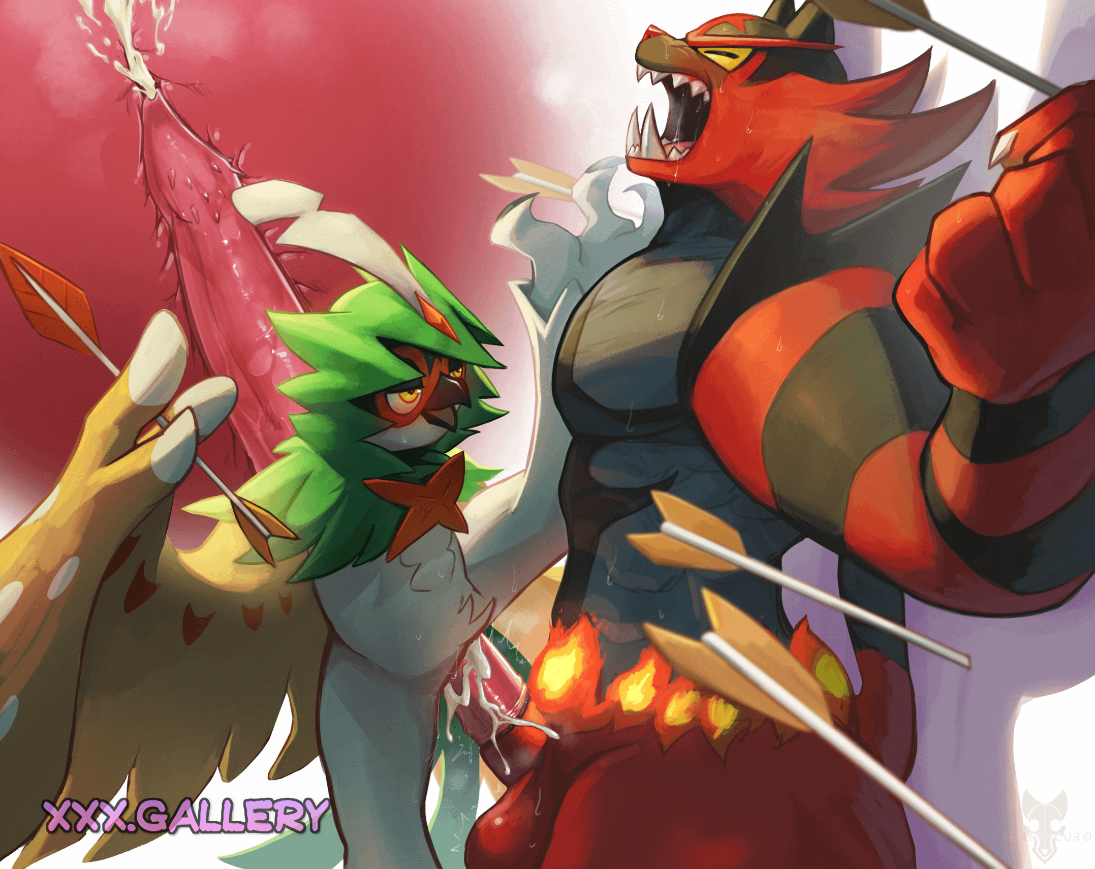 Alolan Double Team: Steamy Tenebscuro Rendezvous 🌡️🌿