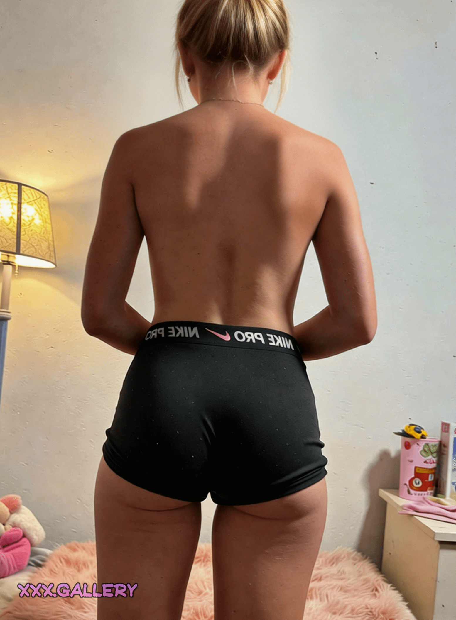 Cozy Big Shirt Hides the Wetness Below 🍑💦