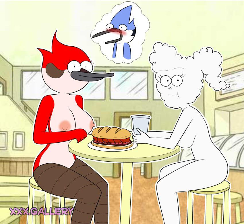 Regular Show: If Mordecai Locked Tfrey In (MrWings) 🍑🔥