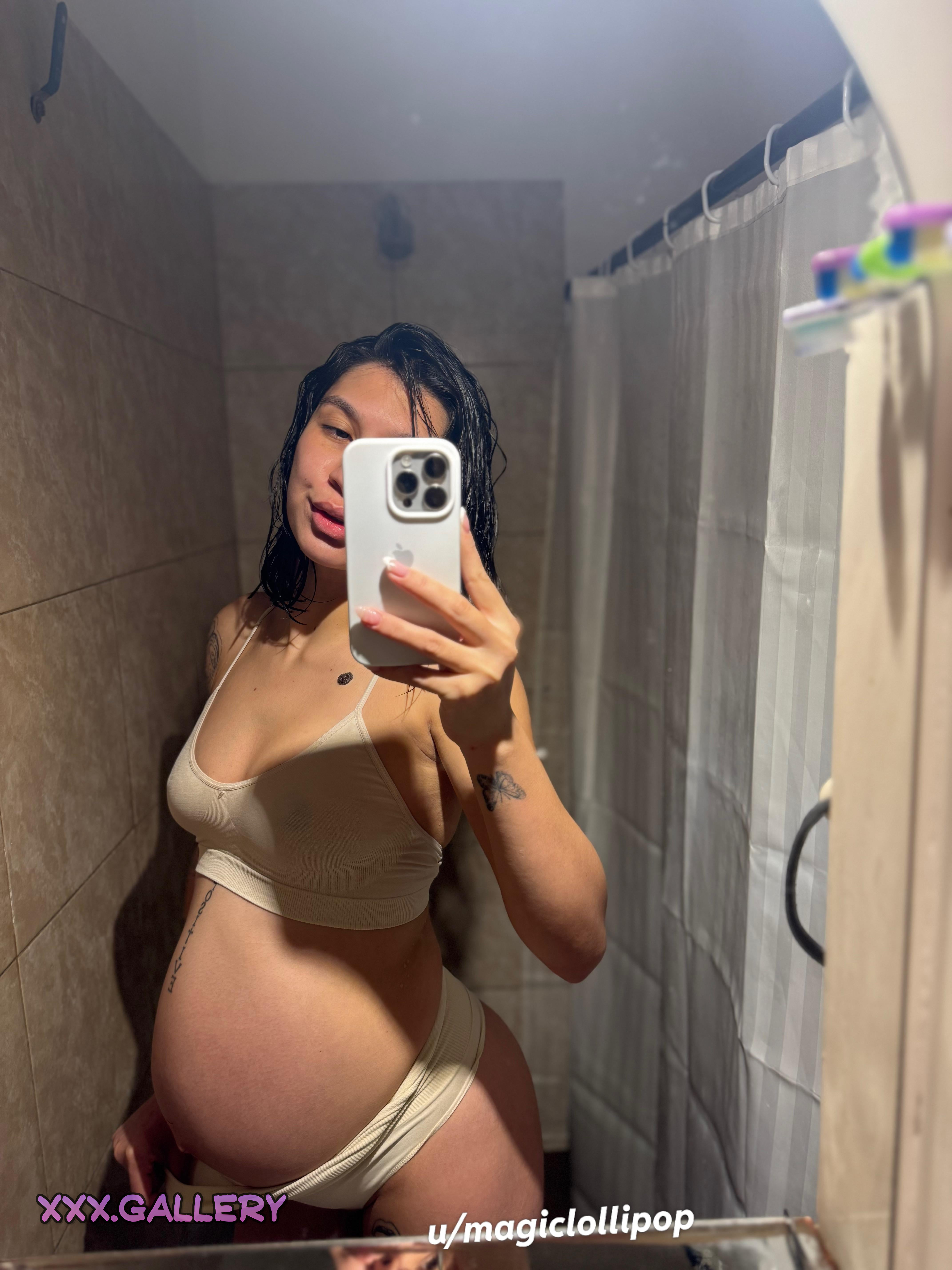 39 Weeks & Ready to Burst 💦 – Am I Still Alluring? 🔥