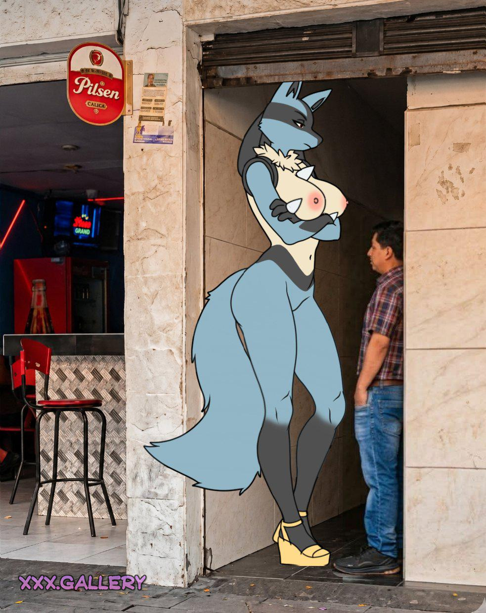 Alleyway Lucario – DaRexer 🍑🔥