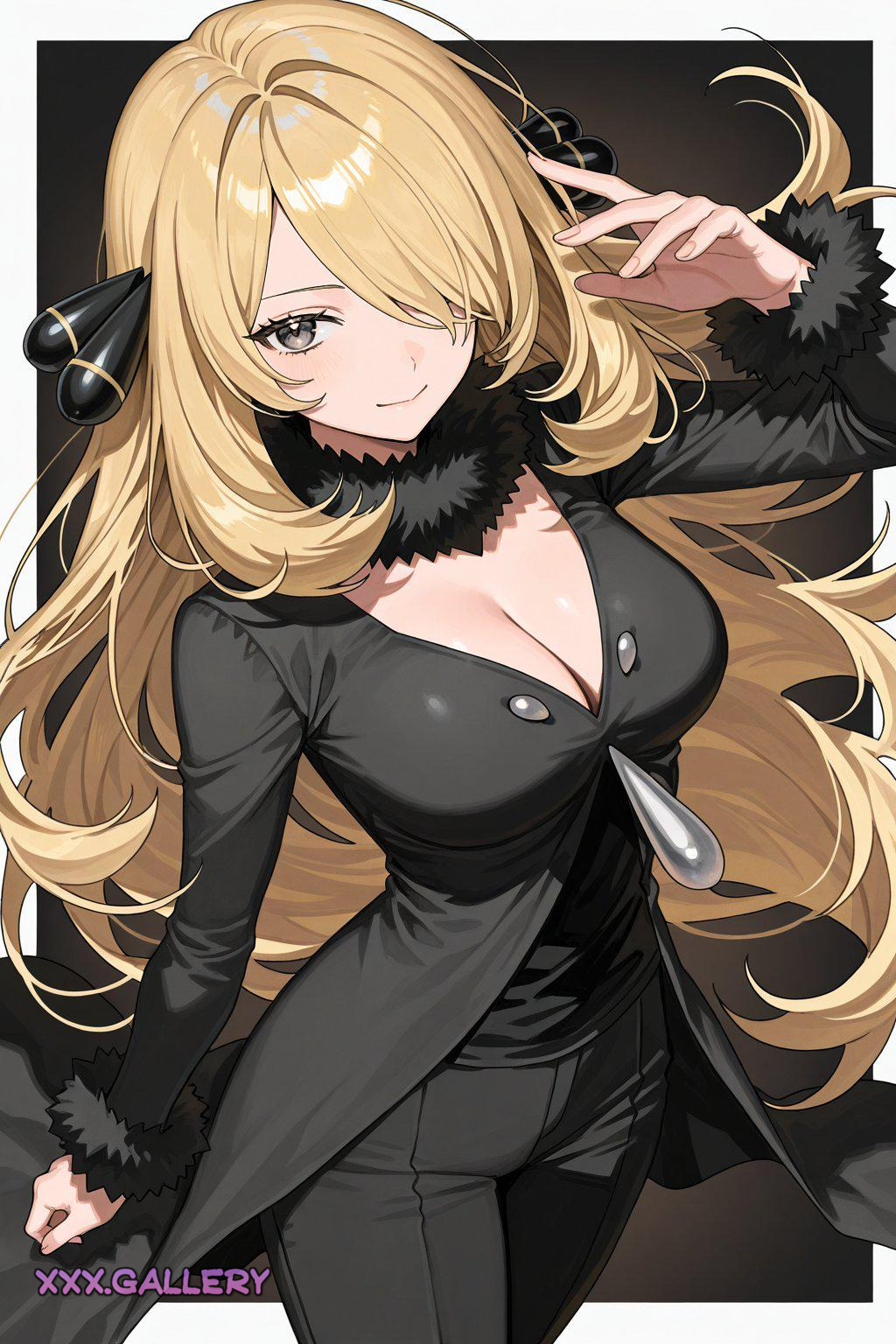 Cynthia: The Alluring Anime Waifu Temptress 🍑🔥
