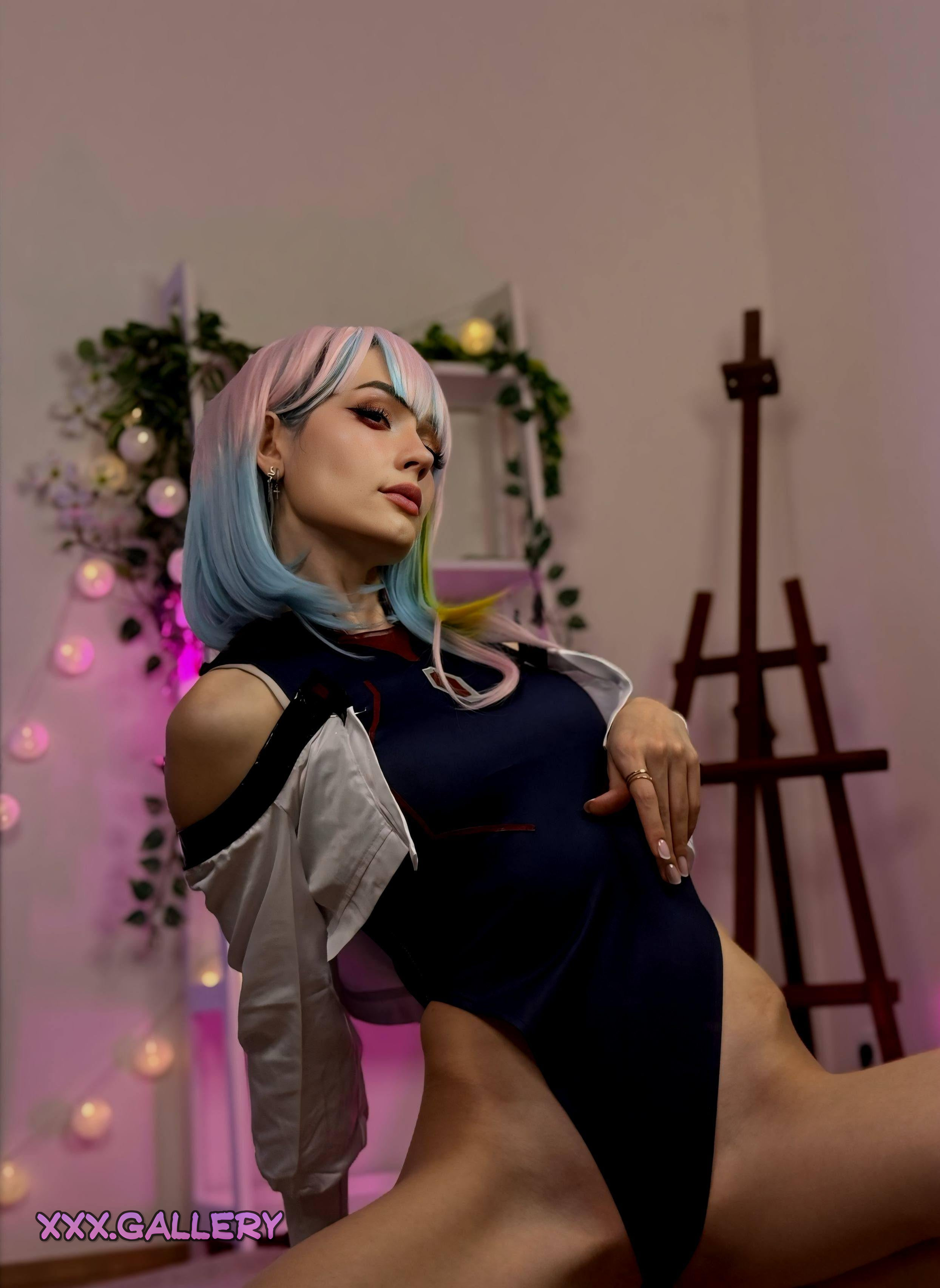 Cyberpunk Dreams: Lucy’s Steamy Nerdy Adventure 🍑🔥