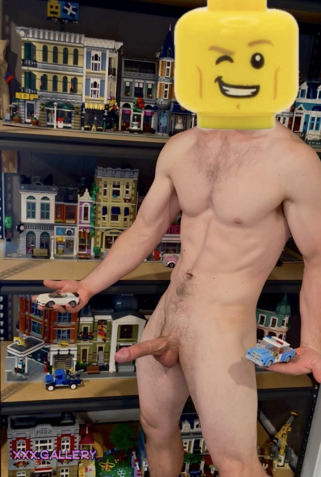 Lego Studs Overload: A Nerd’s Wet Dream [M]