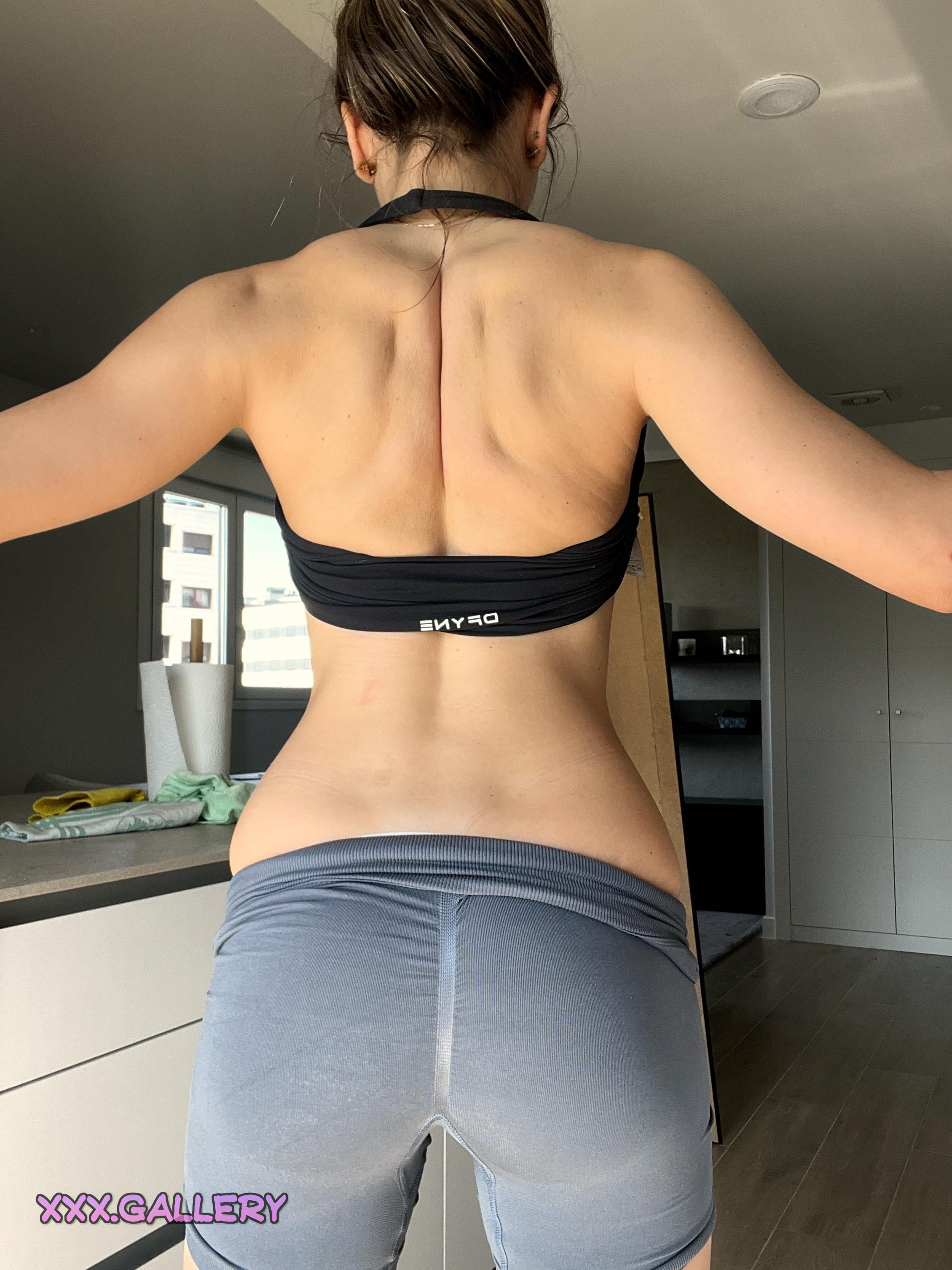 The shape of a fit woman can drive you insane